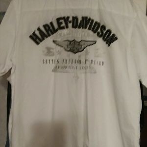 Harley Davidson short sleeve shirt